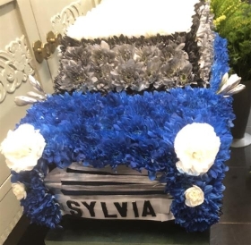 Car funeral tribute